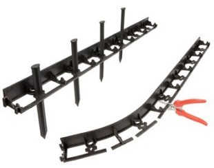 Bordure équerre PEHD - 1m - H 4.5cm