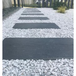 Dalle en ardoise noire 60x30 cm - ép. 3cm (unité)