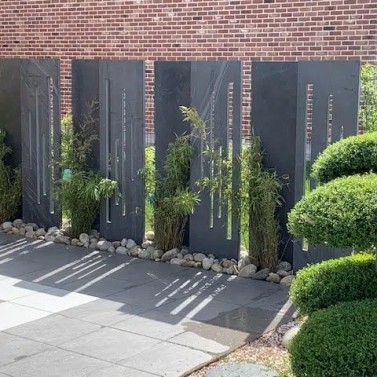 Totem ajouré ardoise naturelle 200x50x3 cm (unité)