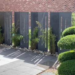 Totem ajouré ardoise naturelle 200x50x3 cm (unité)