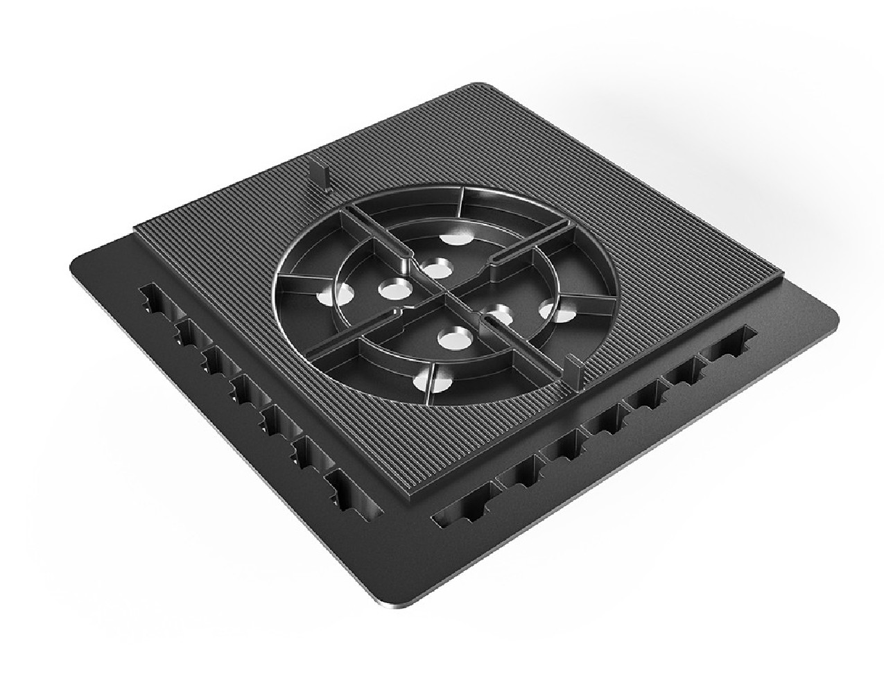 DALLE ESSENTIEL POUR PLOTS STANDARD 200X200 mm L'UNITÉ