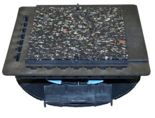 CARRÉ D'ISOLATION AGRIPANT POUR PLAQUE A DALLE  L'UNITÉ