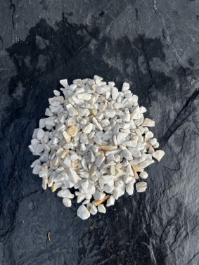 Concassé Marbre Blanc carrare 8/12 - 1 Tonne