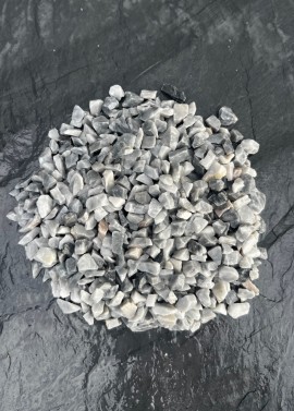 Concassé Marbre Bleu-gris 8/12 - 1 Tonne