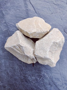 Pierre à Gabion Blanc calcaire 80/150