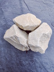 Pierre à Gabion Blanc calcaire 80/150 - 350KG